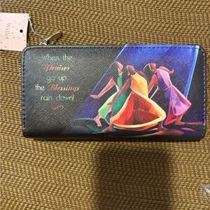 Colorful Dance-Themed Women's Wallet